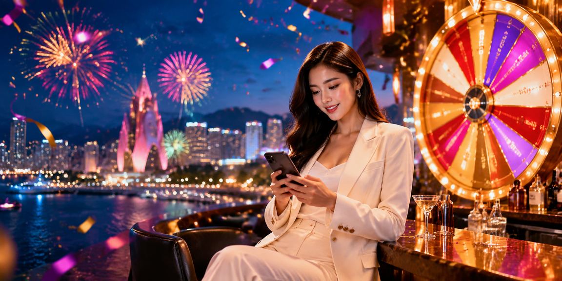Không khí lễ hội may mắn quay số trúng thưởng tại Nha Trang với đám đông sôi động